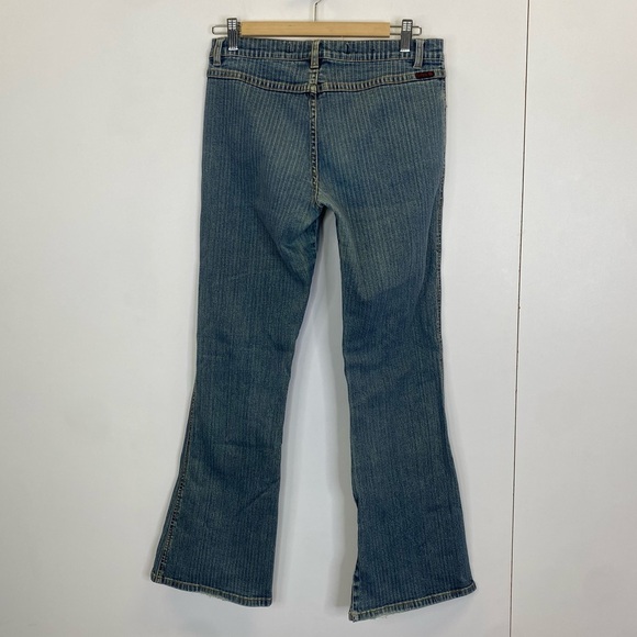 Buffalo by David Bitton Vintage Pinstripe DenimJeans Size 30 Style Sandy - Picture 2 of 3